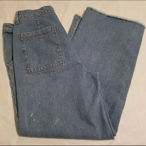 American Apparel wide leg jeans